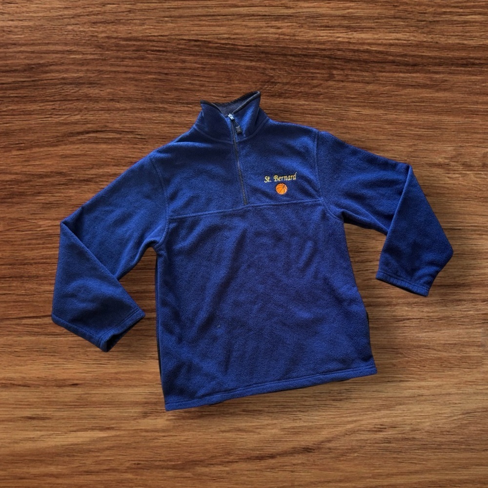 Vintage Men’s Timberline Colorado Blue 1/4 Zip Fleece Pullover Size  Small